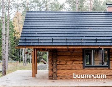 VÄIKE PALKMAJA KESET ROHELUST