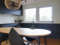 FENIX NTM MATTMUST KÖÖGIMÖÖBEL CALACATTA KIVITÖÖPINNAGA